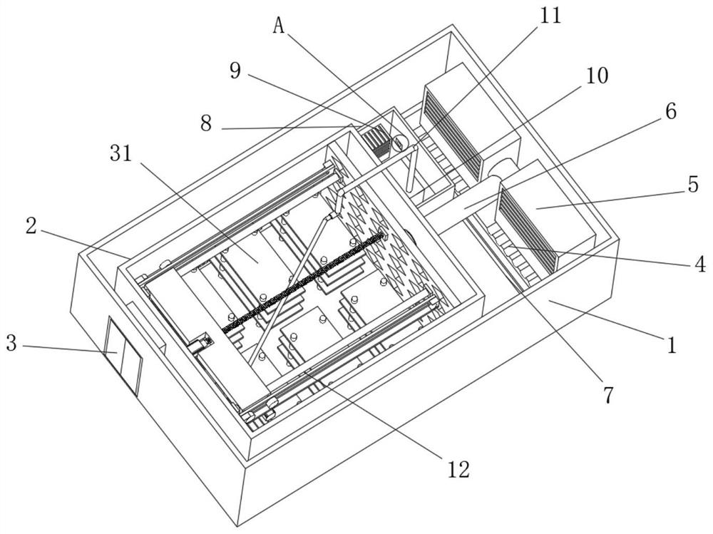 Energy-saving constant-humidity ice-temperature fresh-keeping storehouse for fruits and vegetables