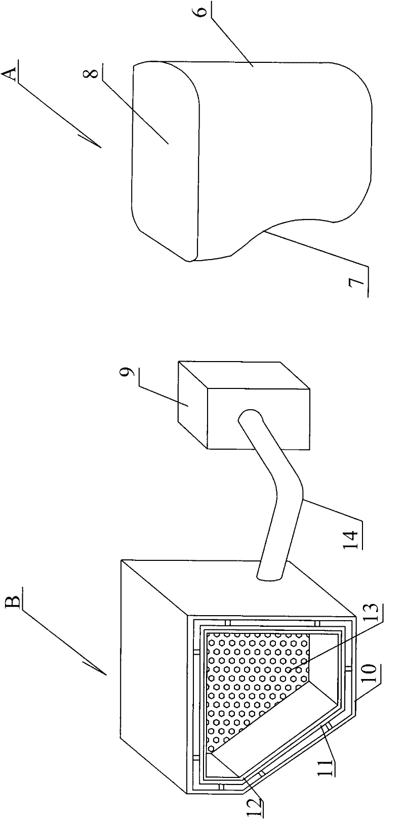 Foot-protective health-care sock, and manufacturing method and special manufacturing device thereof