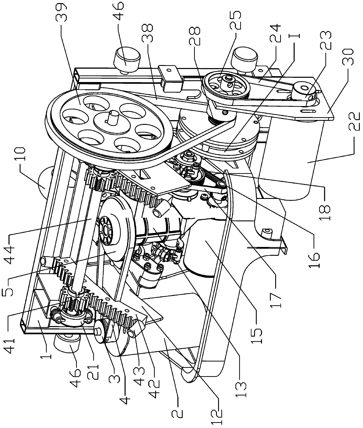 Three-dimensional massage device of massage armchair