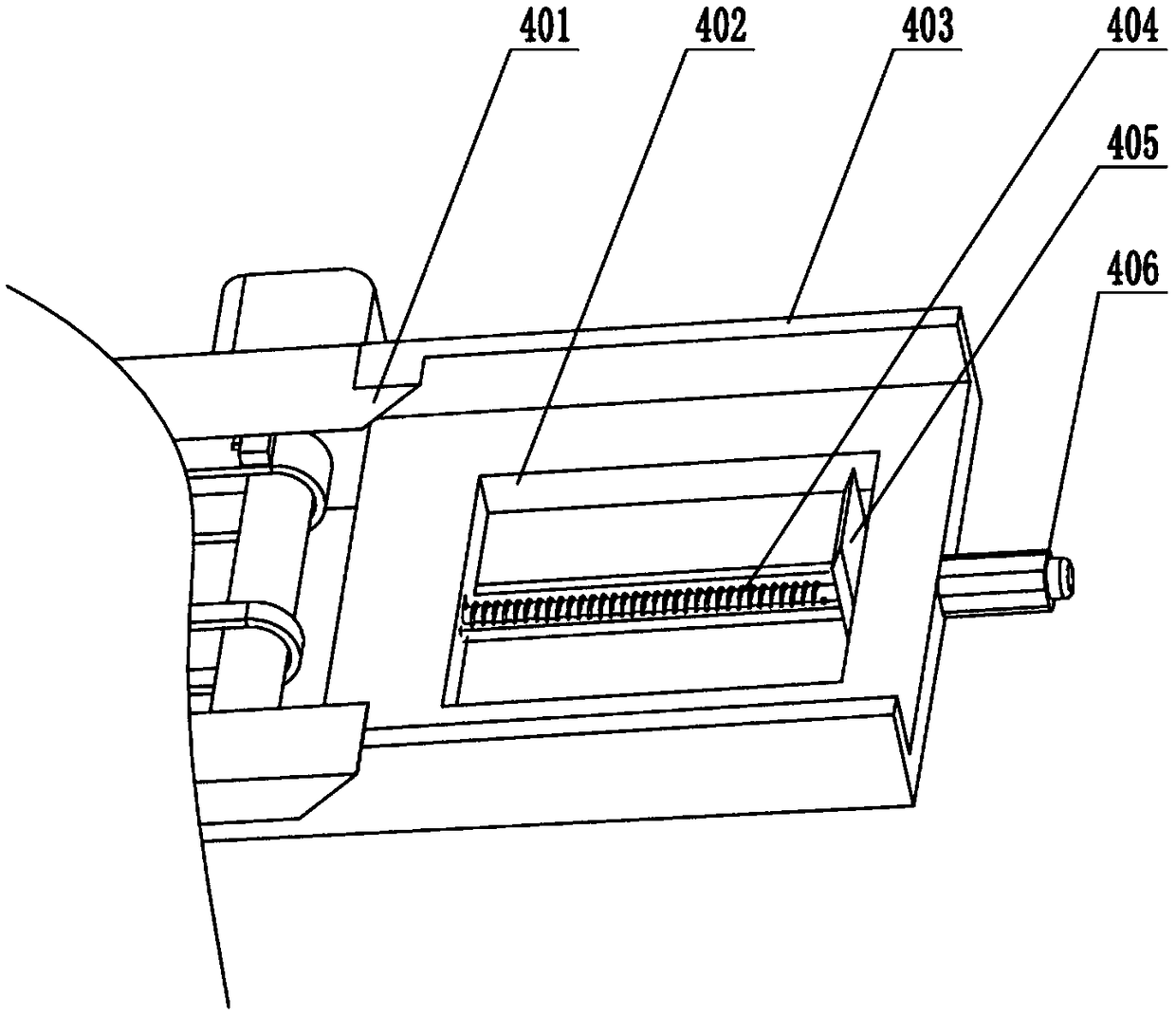 A stainless steel dinner plate recovery device