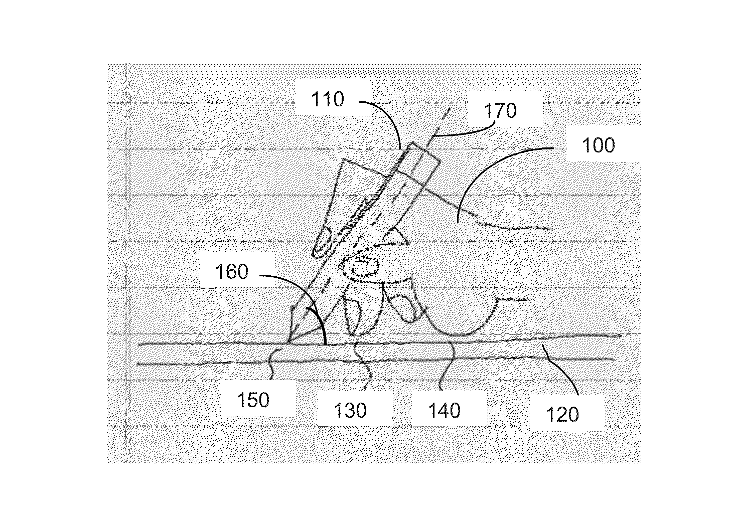 Pen interface for a touch screen device