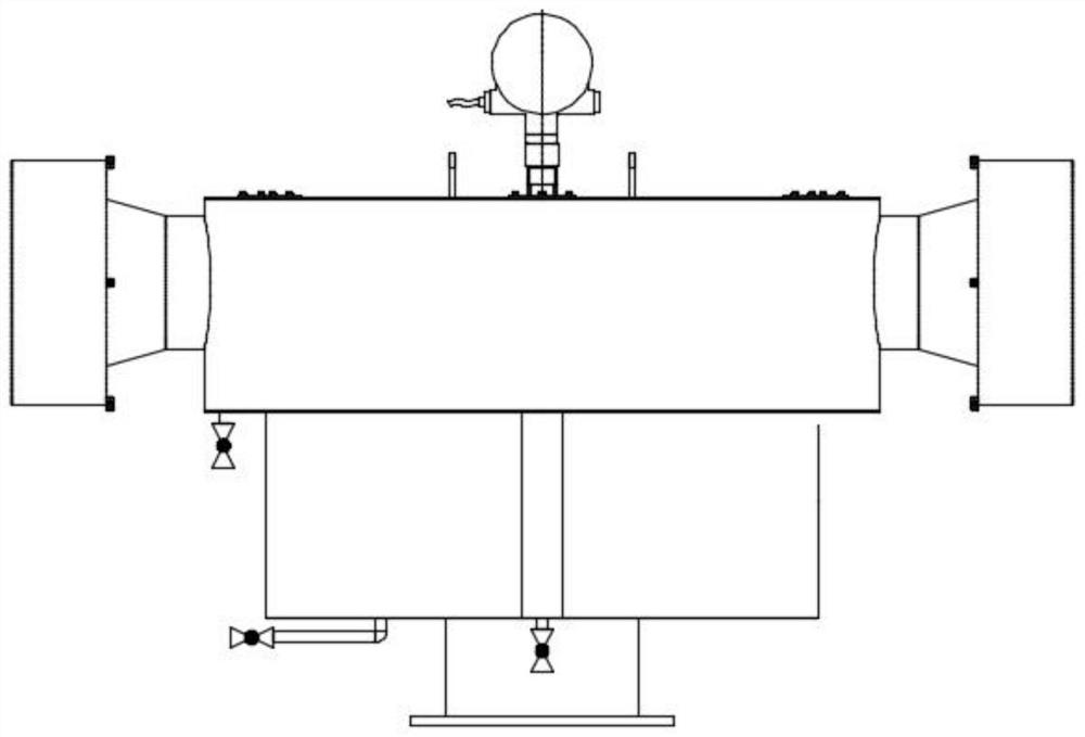 A liquid-sealed safety breathing valve capable of positive pressure backflow