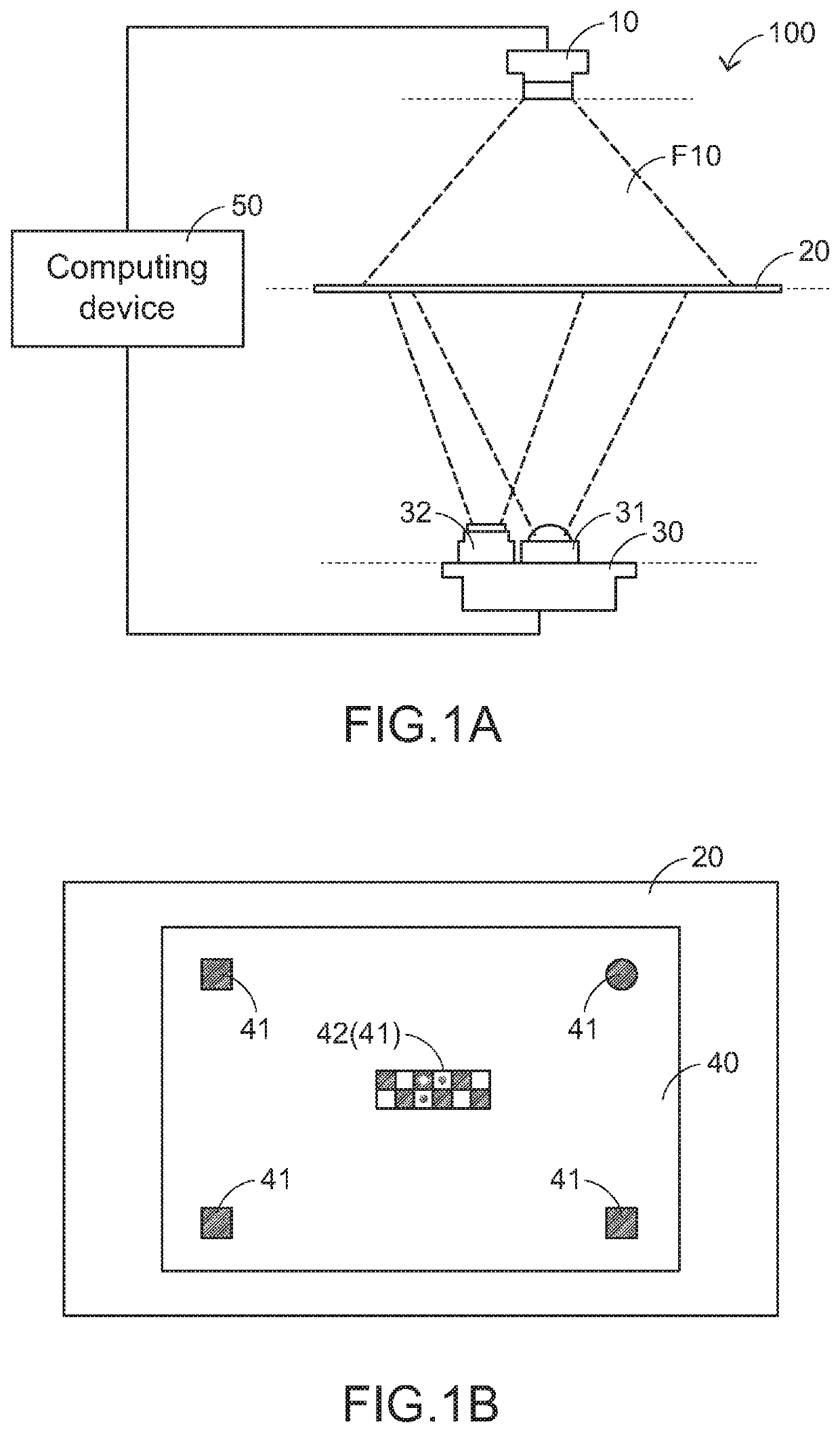 Method for aligning camera lens with light source
