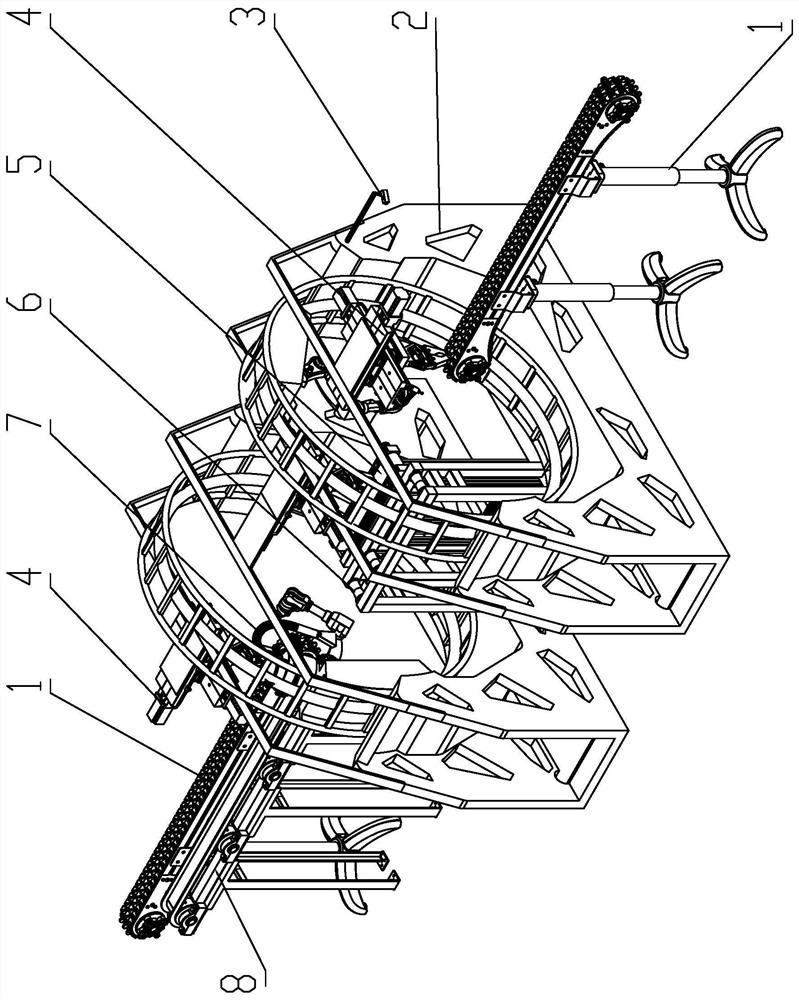 Steel pipe welding machine for building construction