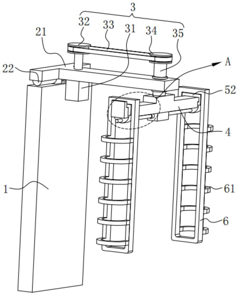 Anti-breaking auxiliary device for building construction and facilitating large glass unloading