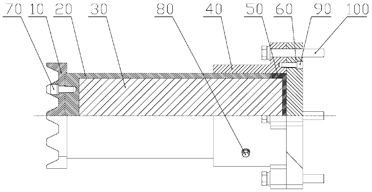 A compact anti-climbing energy-absorbing device