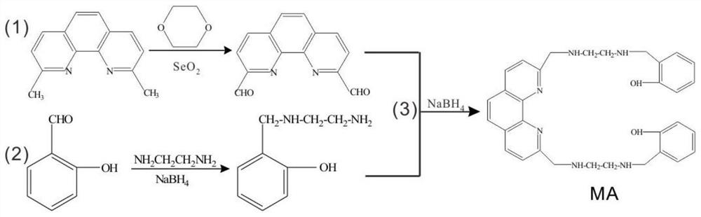 A kind of preparation method of functionalized SERS platform and its detection application to ATP