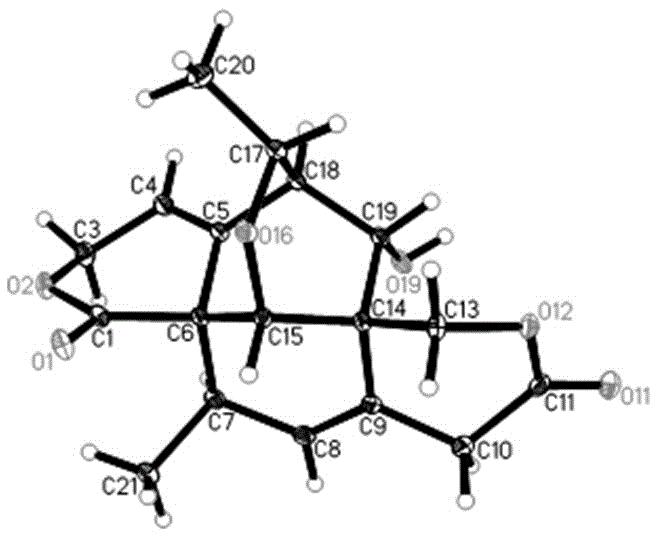 A kind of swertirolactone compound and its preparation method, preparation and application