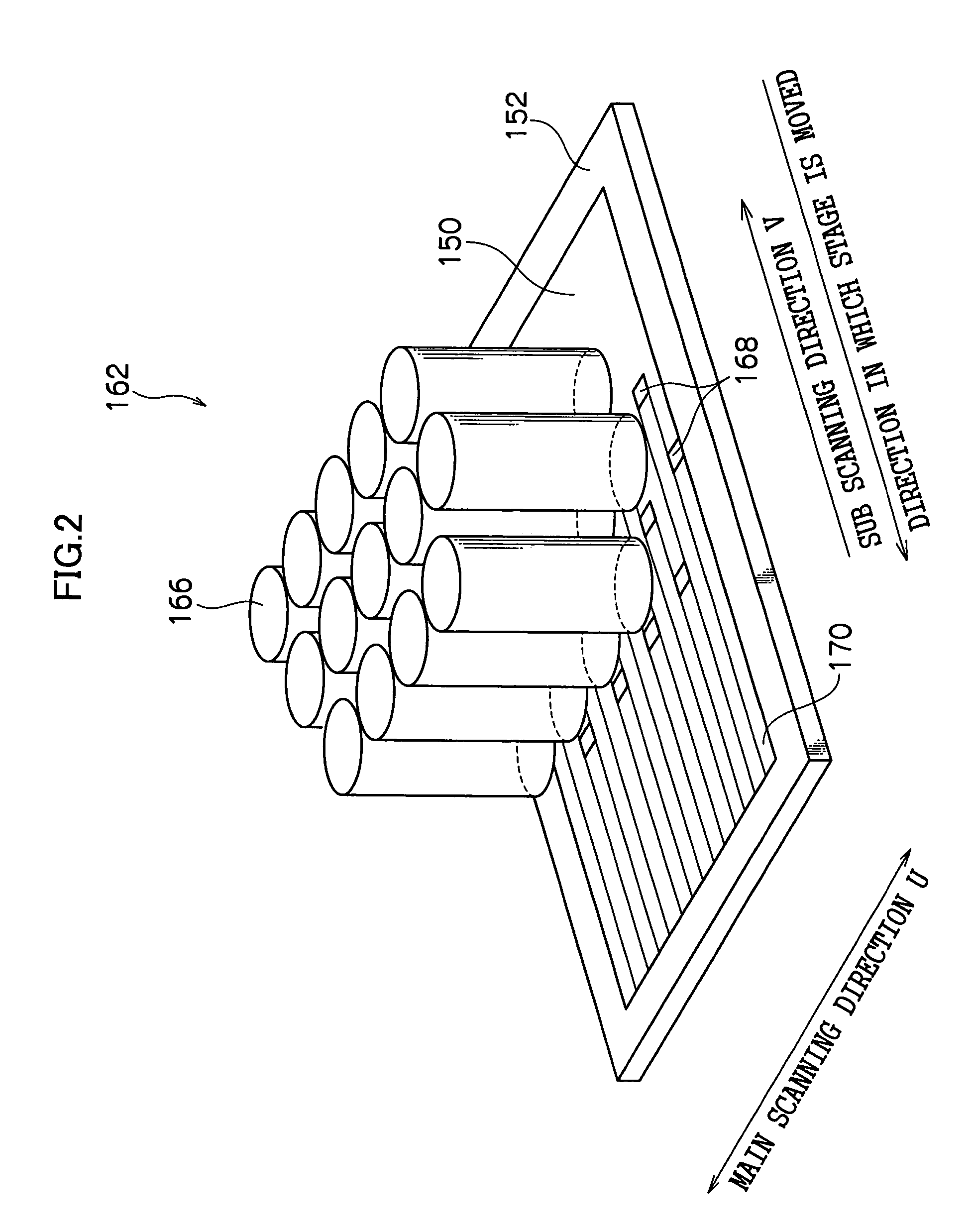 Exposure apparatus with efficient uniform light output