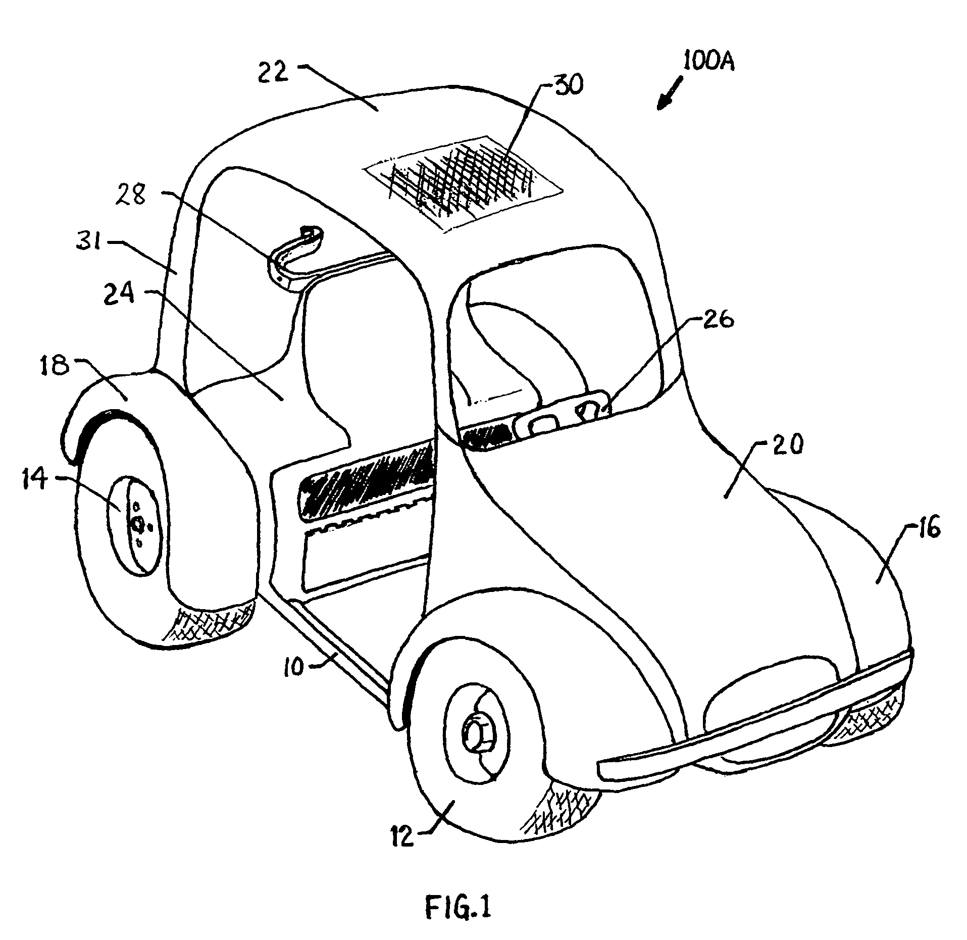 Electric golf cart and utility cart