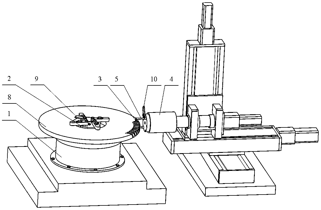 Blisk integrated electrolytic machining method and electrolysis tool