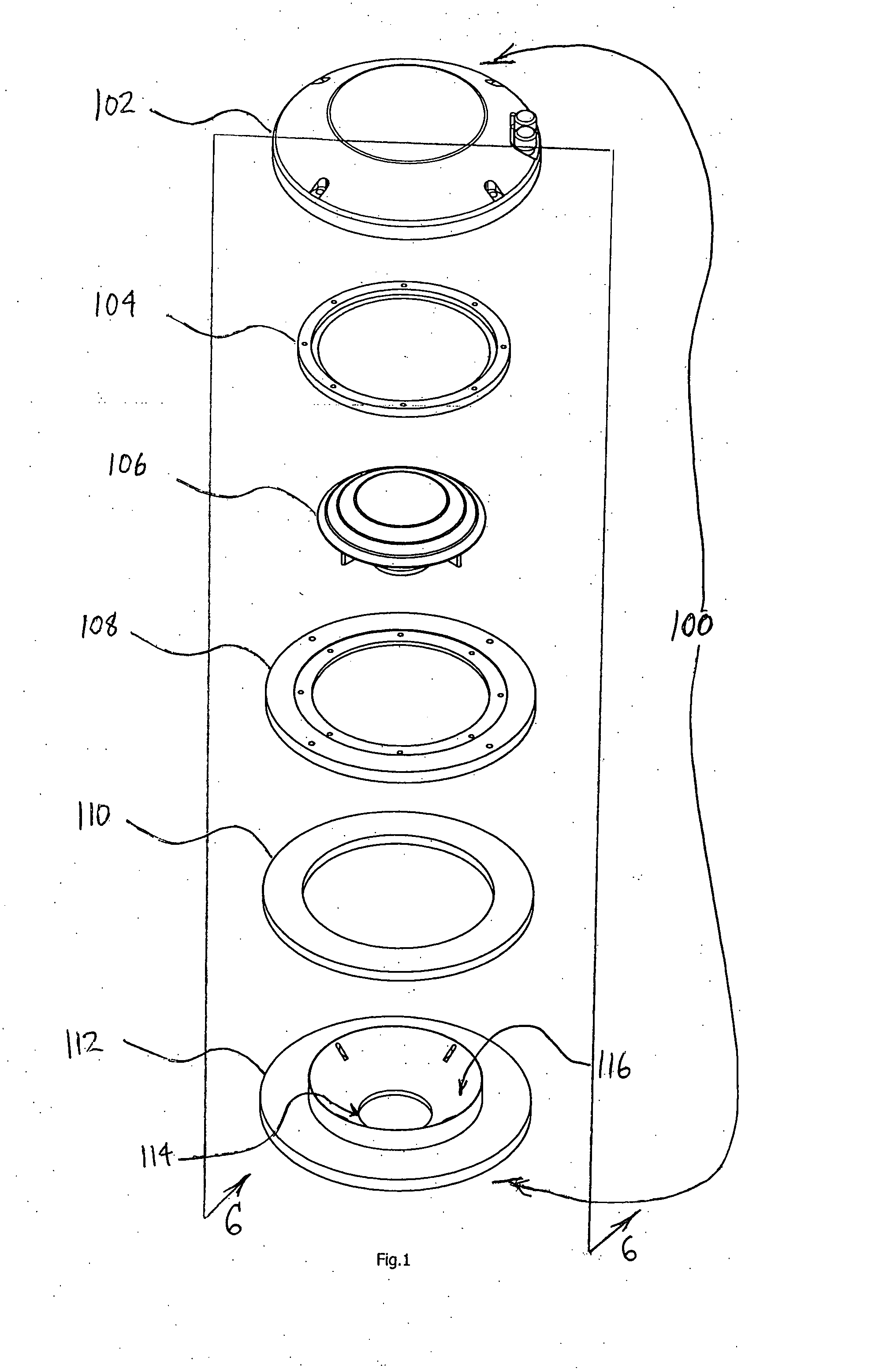 Phasing plug for acoustic compression drivers