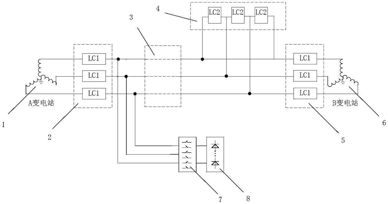 Resonance circuit -based charged ice melting topology system and ice melting method thereof