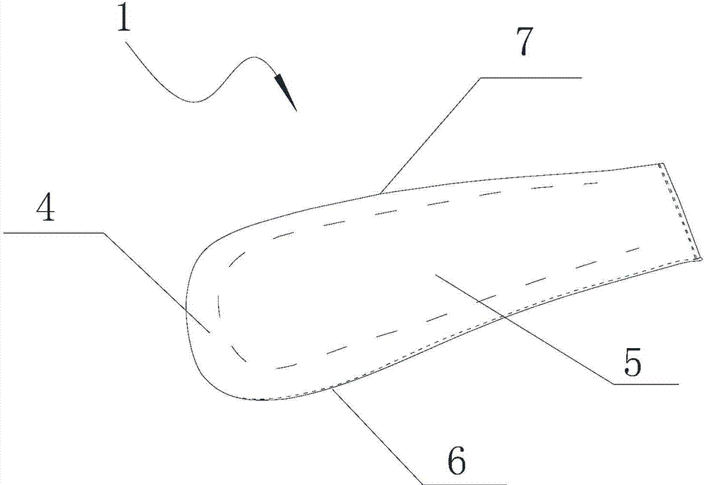 Secondary sleeve reshaping mould and secondary sleeve reshaping method