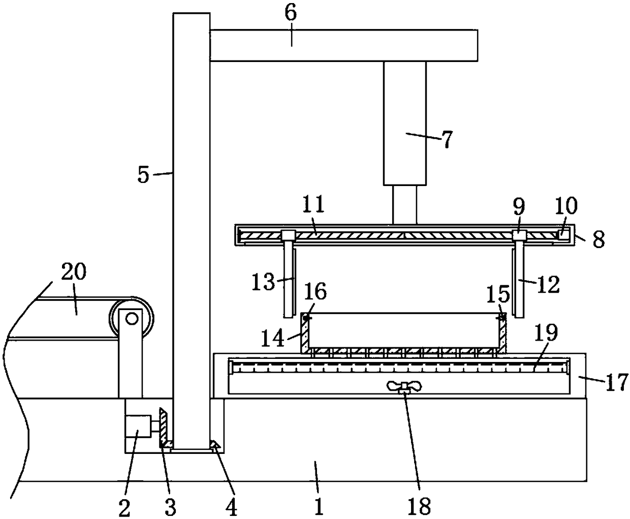 Automatic control herbal medicine drying device