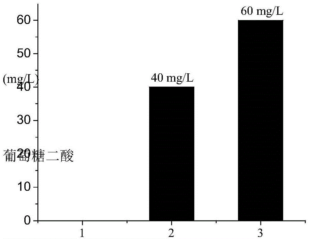 Method for producing glucaric acid by constructing recombinant yeast fermentation