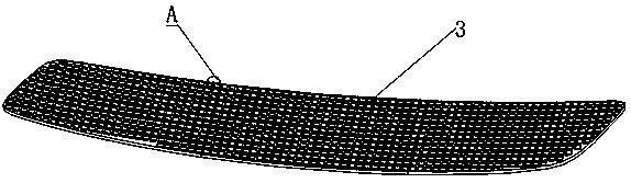Direct type backlight module comprising perforated layer