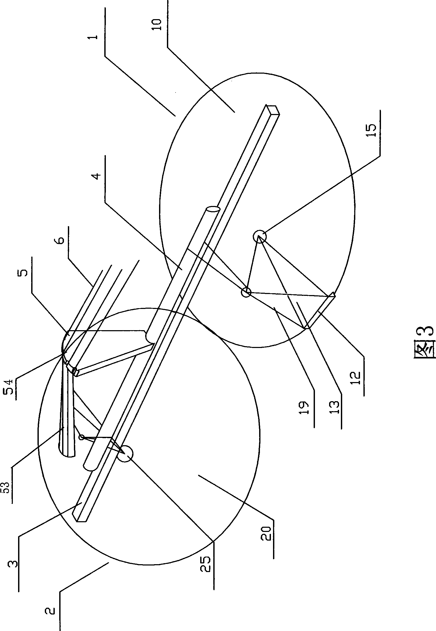 Double-diagrphm double-audio frequency violin