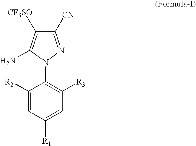 Process for the Preparation of Fipronil, an Insecticide, and Related Pyrazoles