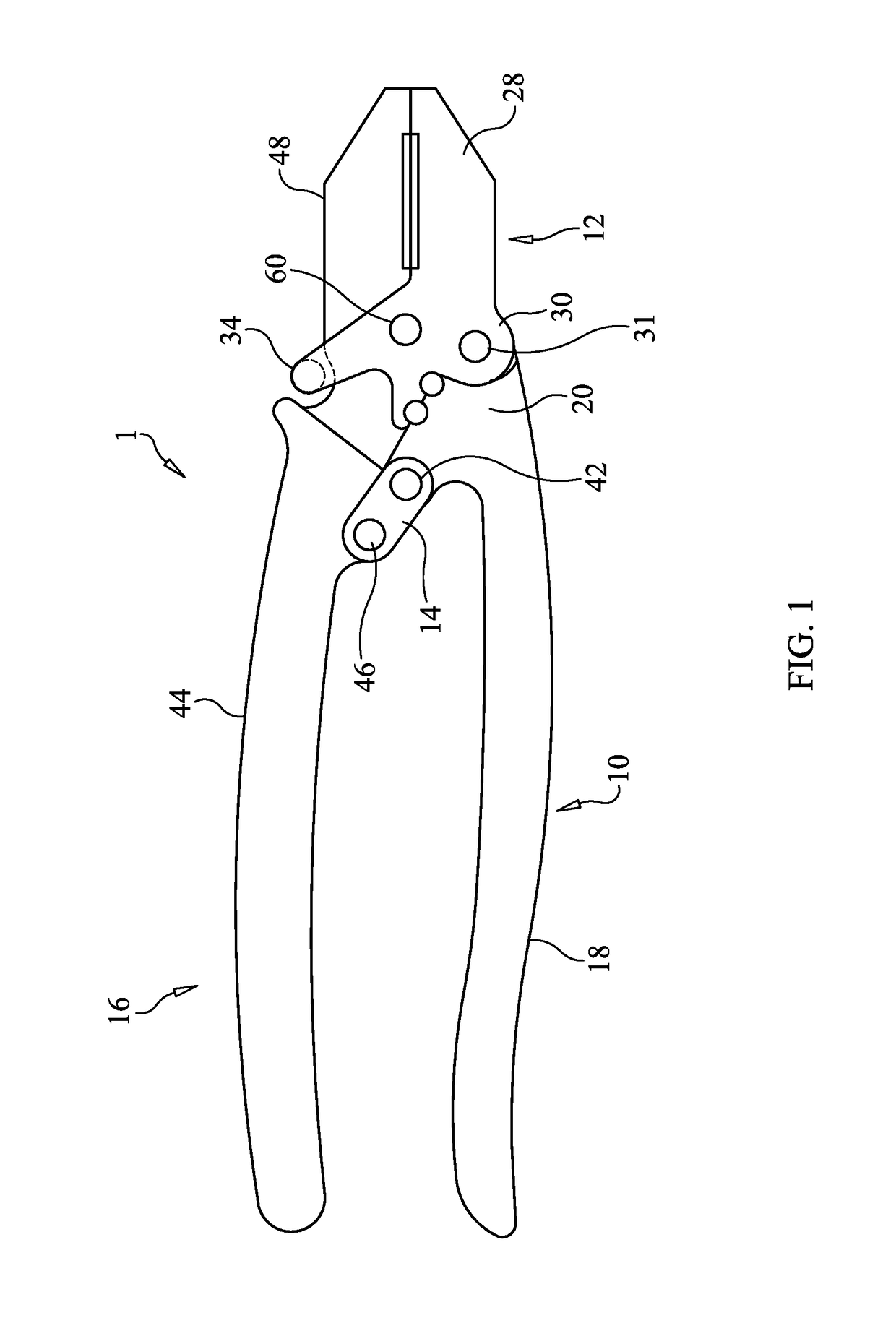 Linesman pliers