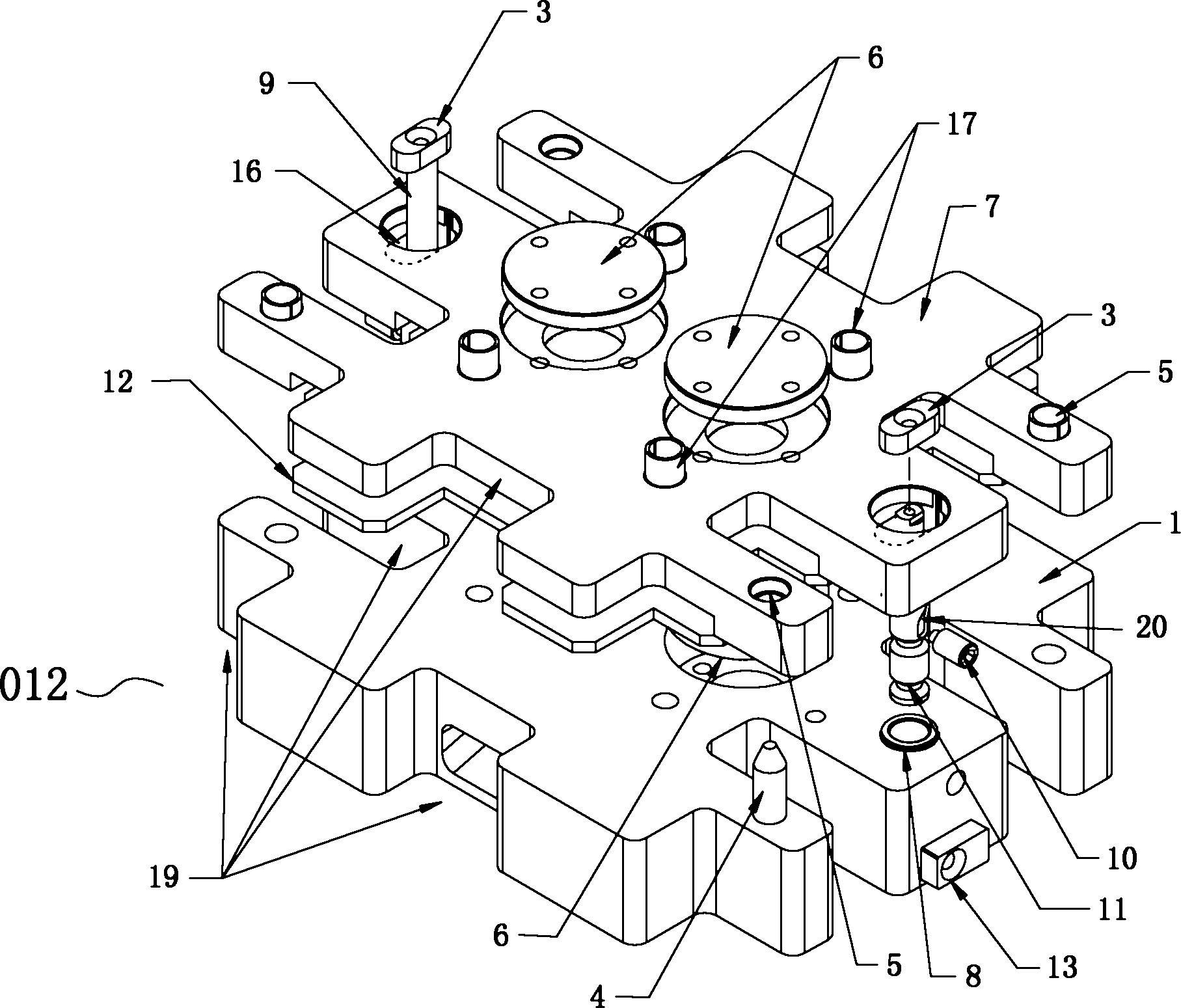 Turnover fixture, power battery assembling method and equipment