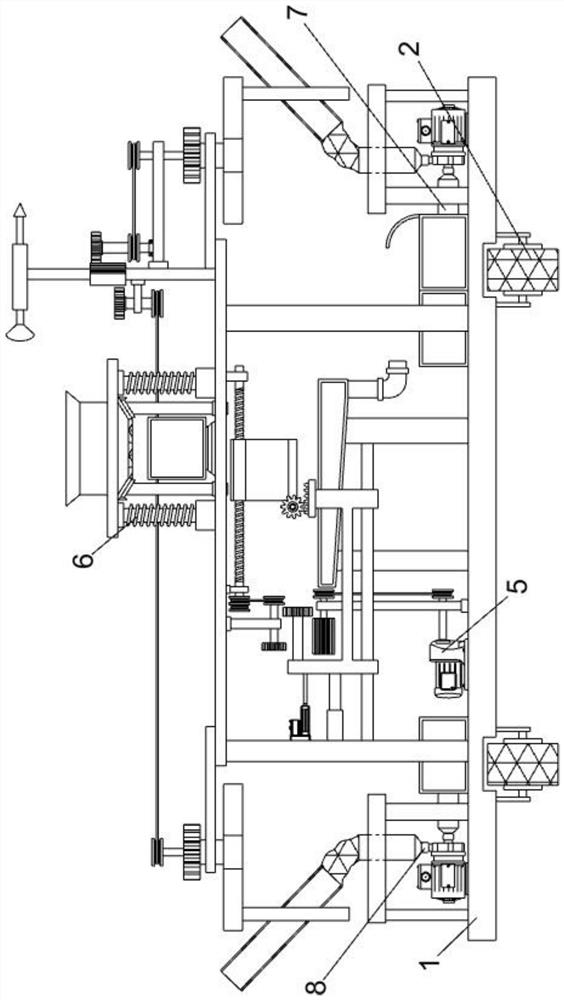 Feed feeding device for farming industry