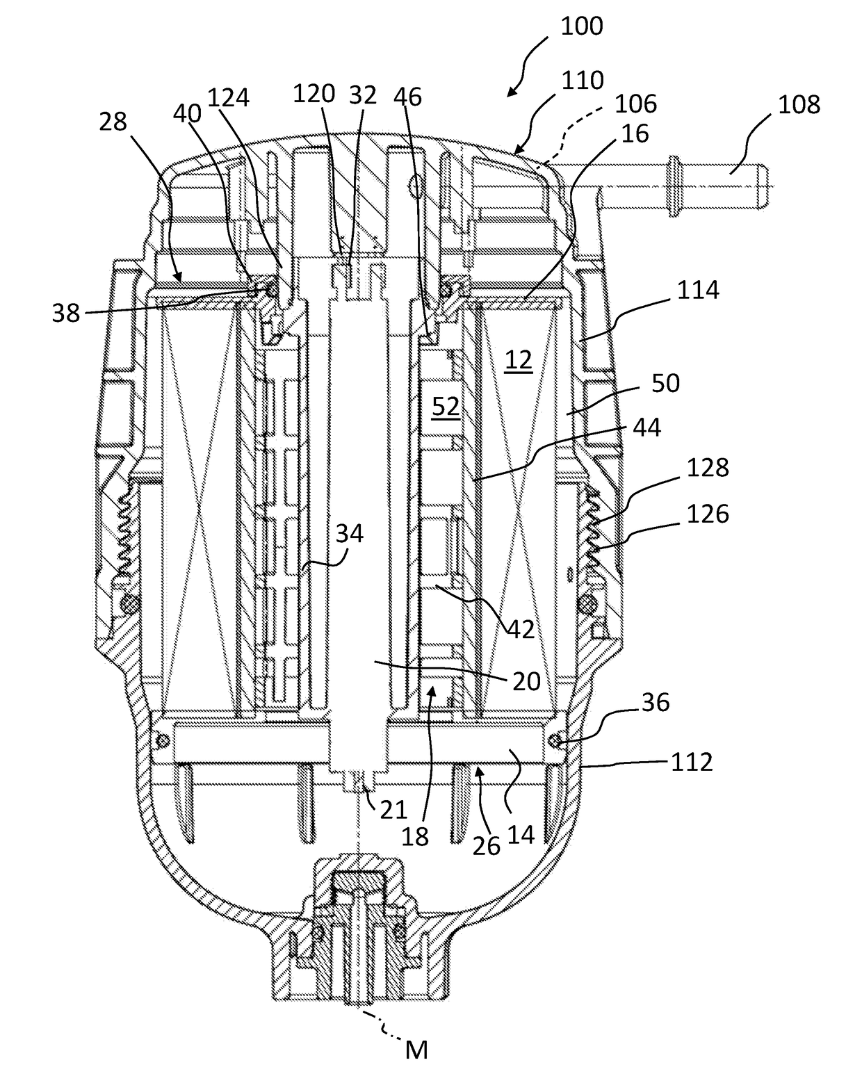 filter-system-with-central-element-and-strainer-filter-eureka