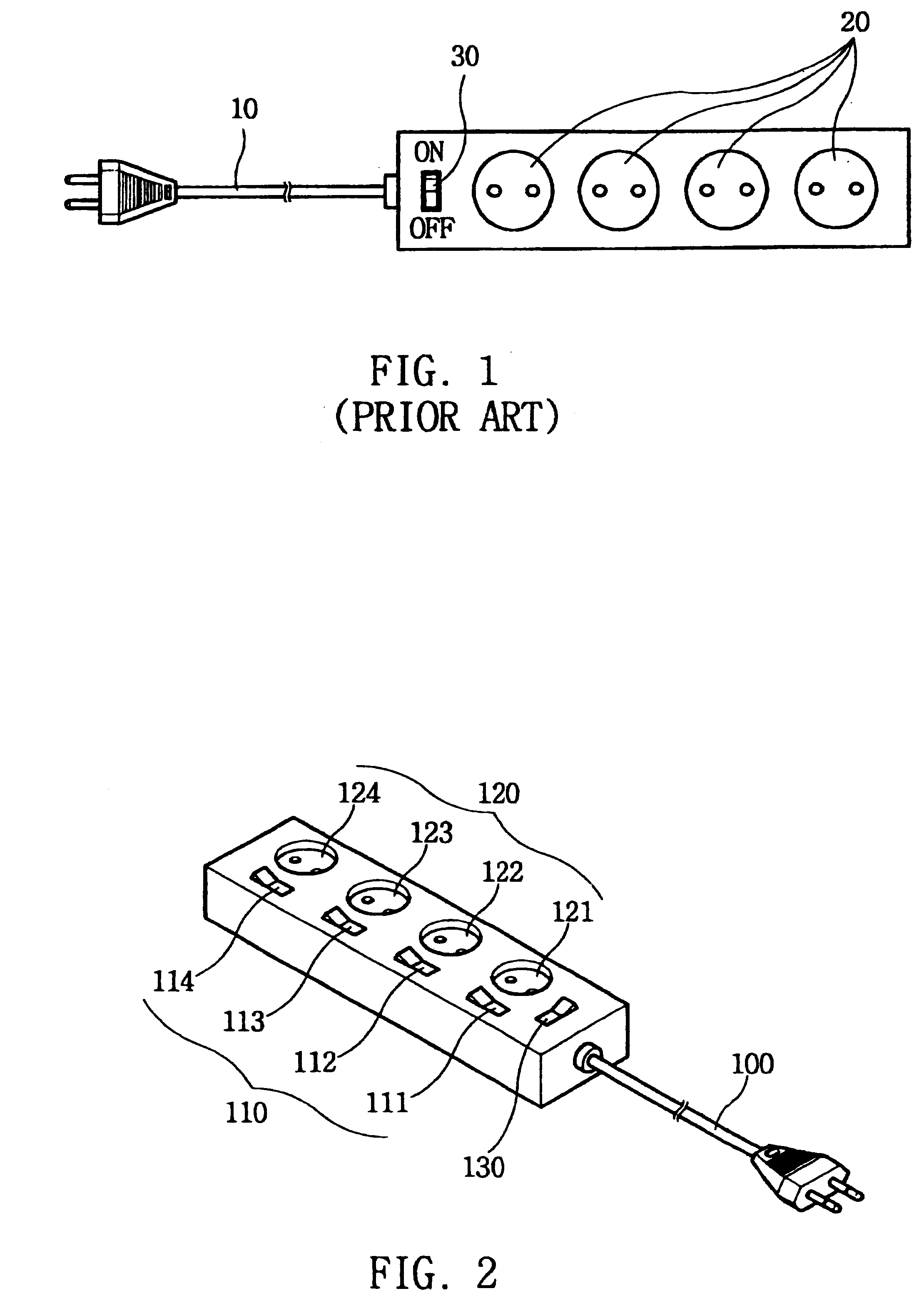 Electric outlet with rotatable receptacles