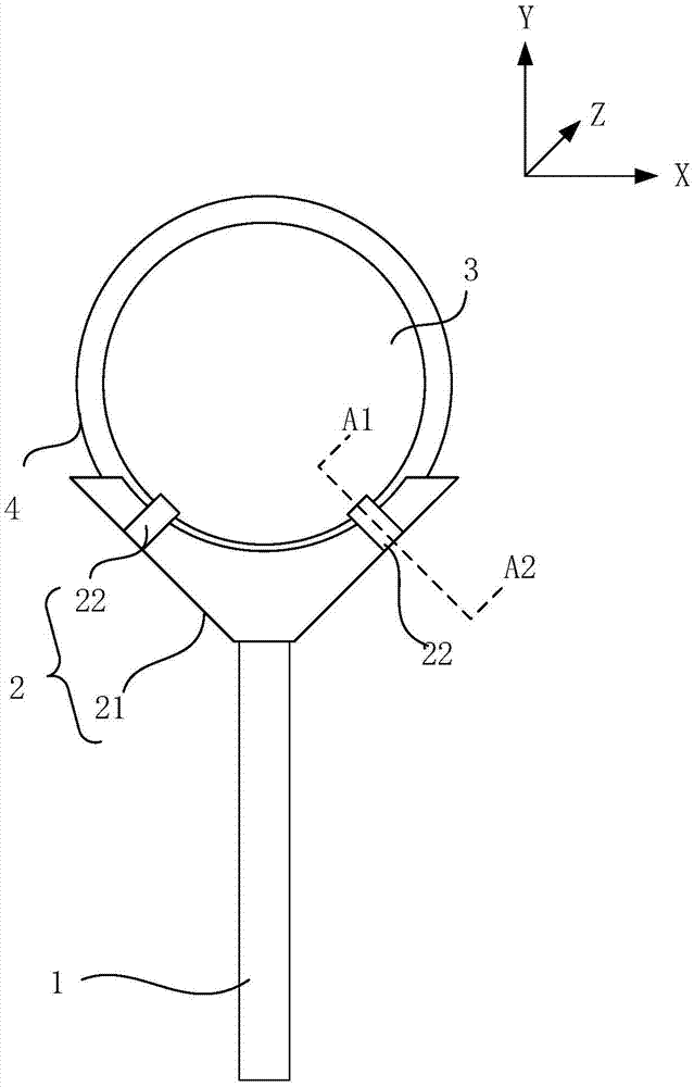 Chip corrosion clamp