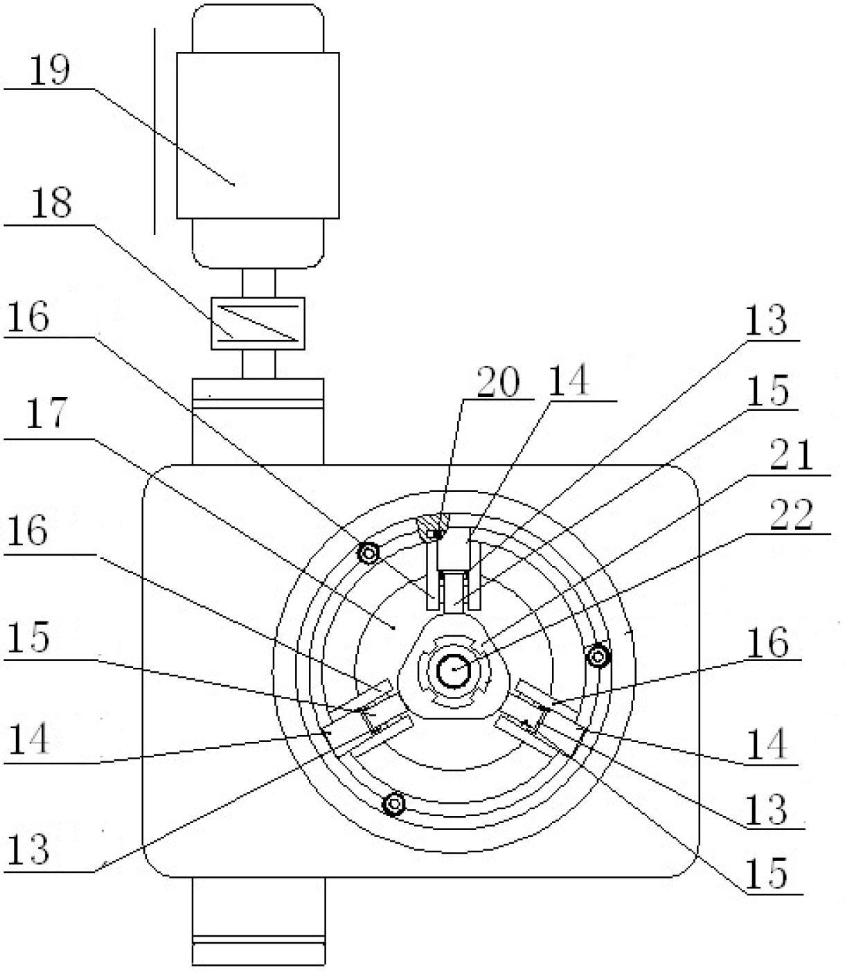 Device for indexing and resetting paper-based friction plate during attaching