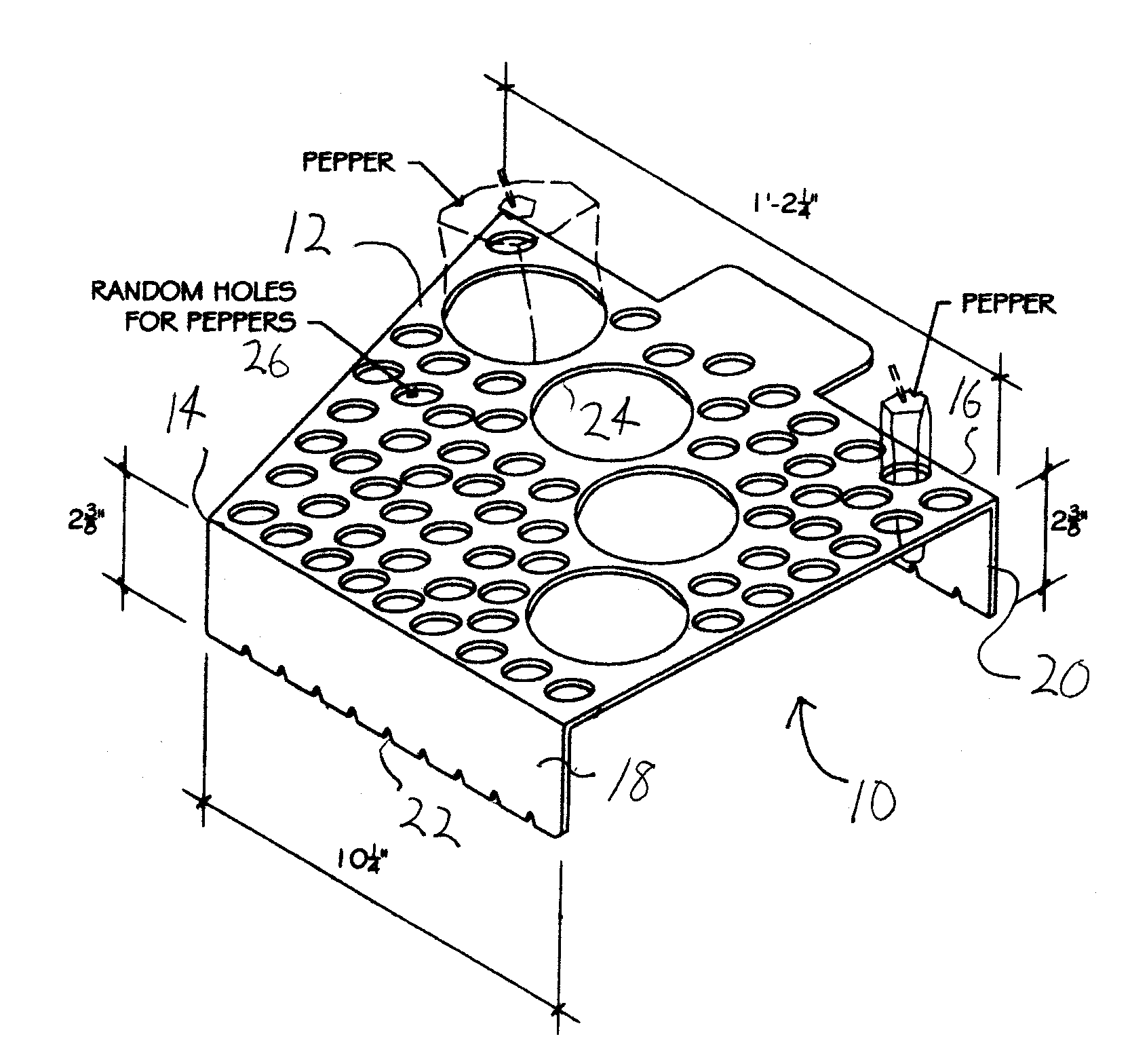 Grill and method for making and using the improved grill