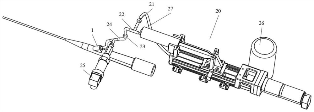 Automatic endoscope perfusion system capable of monitoring intrarenal pressure