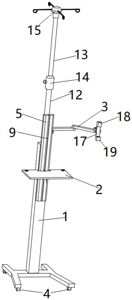 Simple frame for esophageal ultrasonic probe handle