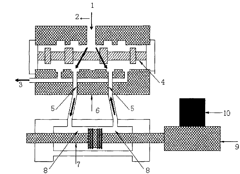 Seismic simulation shaking table control method used for compensating interaction between test piece and table top