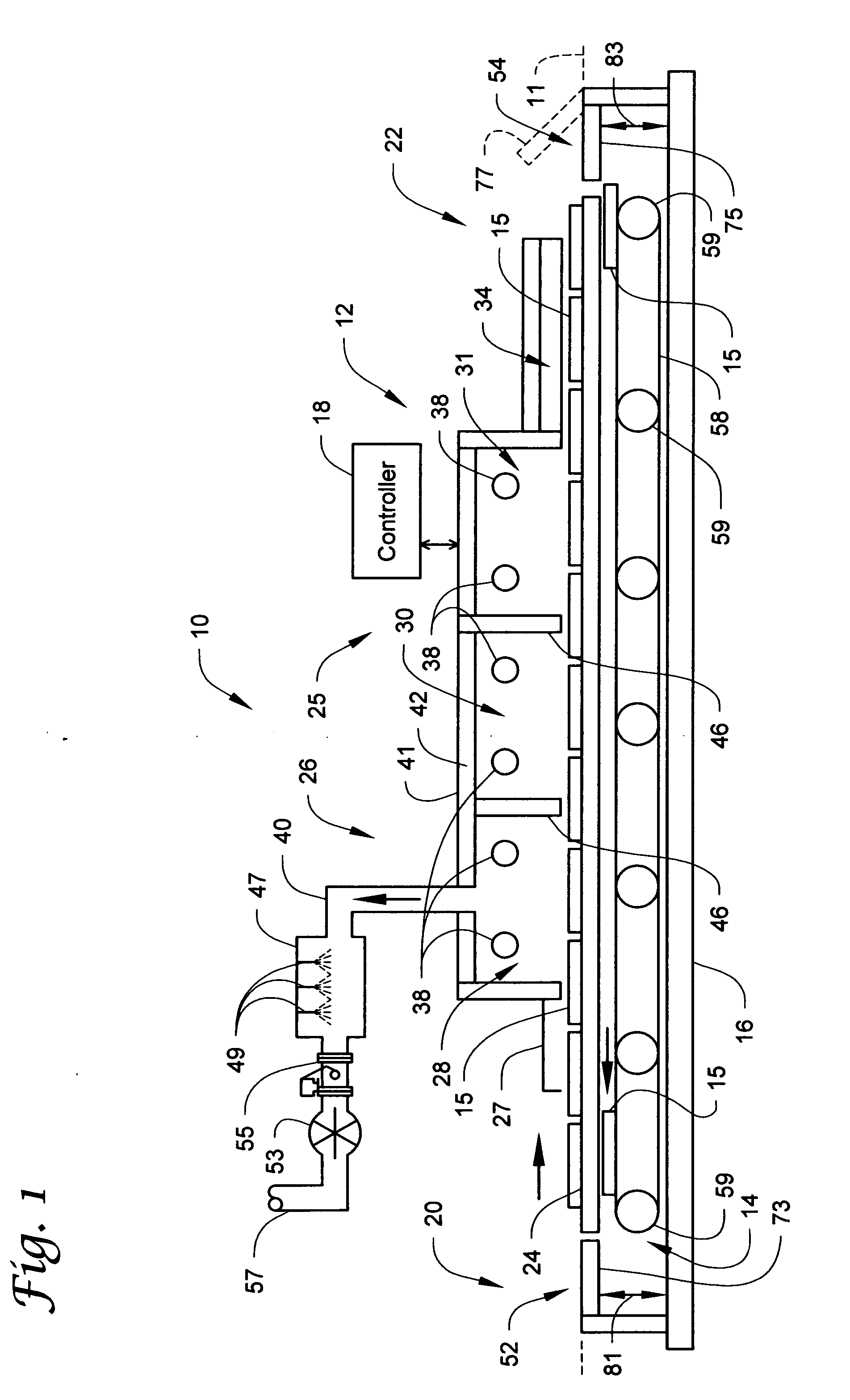 Linear hearth furnace system and methods regarding same