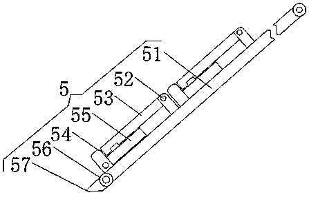 Examination bed with foot steps