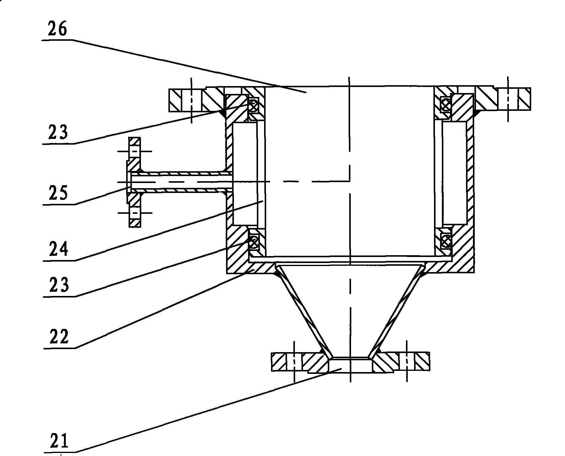 Pressure type dynamic sand filter