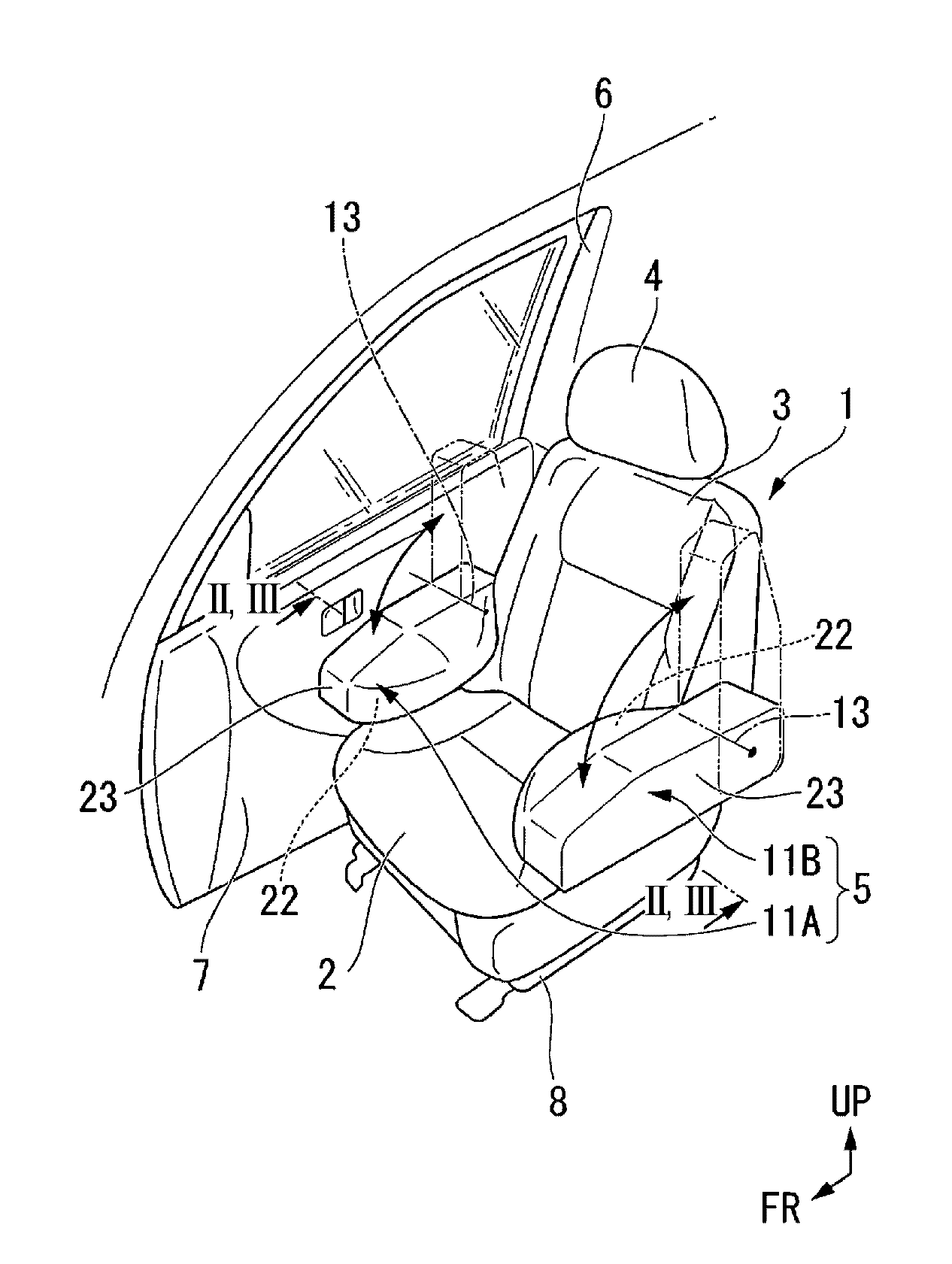 Motor vehicle armrest