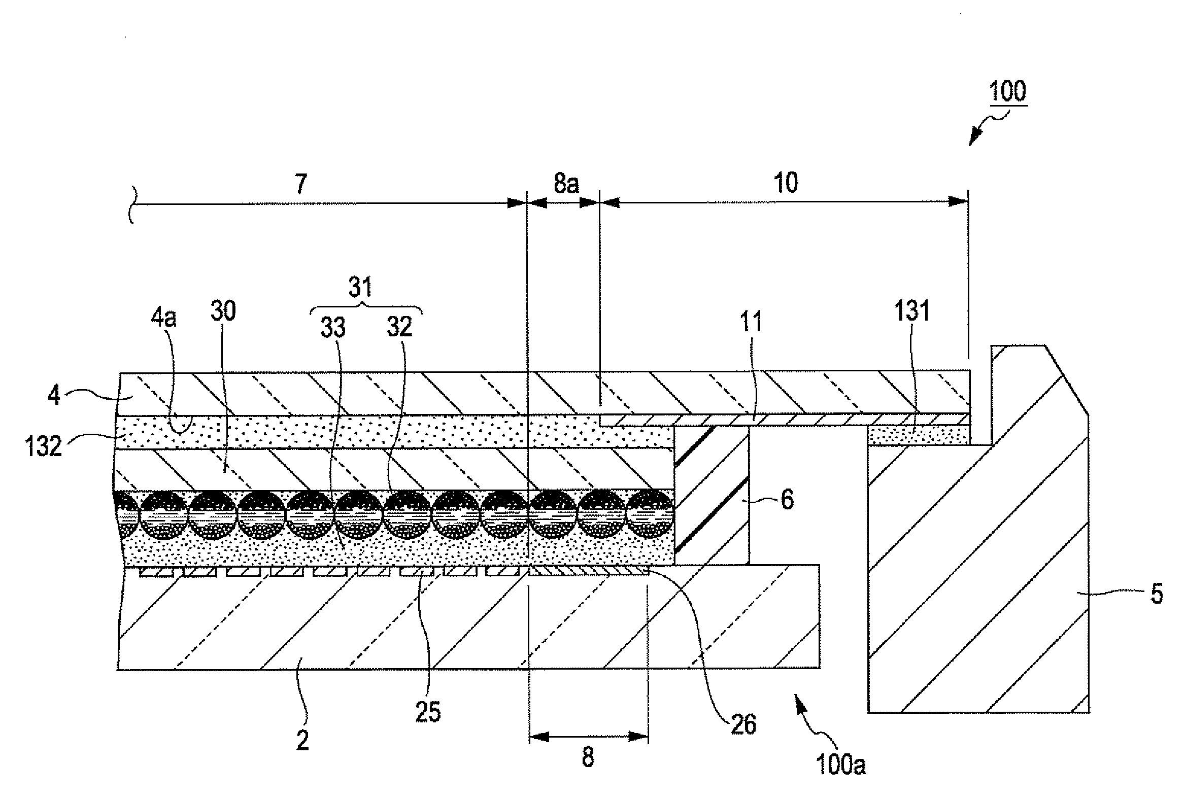 Electrophoretic display device and electronic apparatus