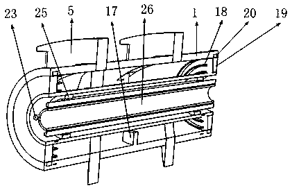 Municipal arc-shaped foundation piling device