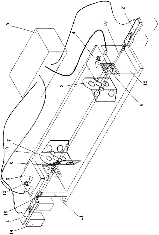 Device for testing stress-strain of plastic concrete/mortar and use method of device