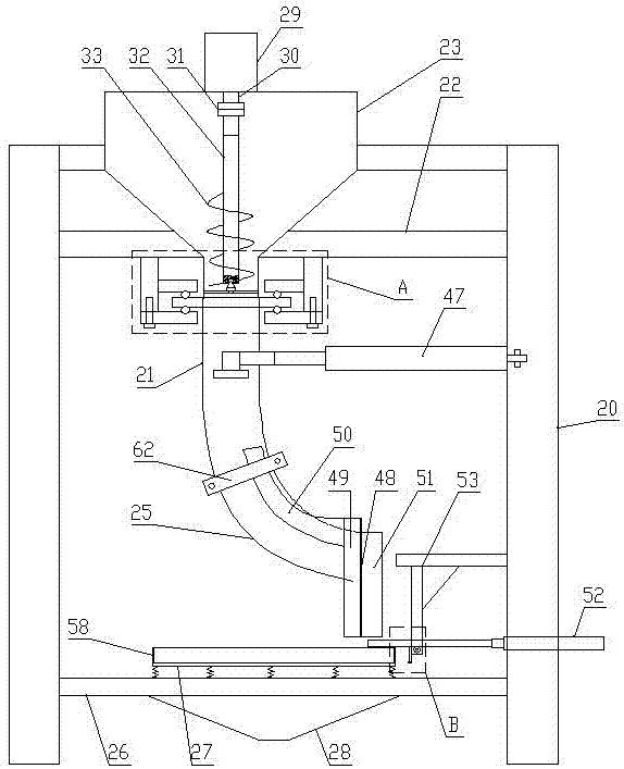 Feeding-controllable system for screening before flour grinding of wheat