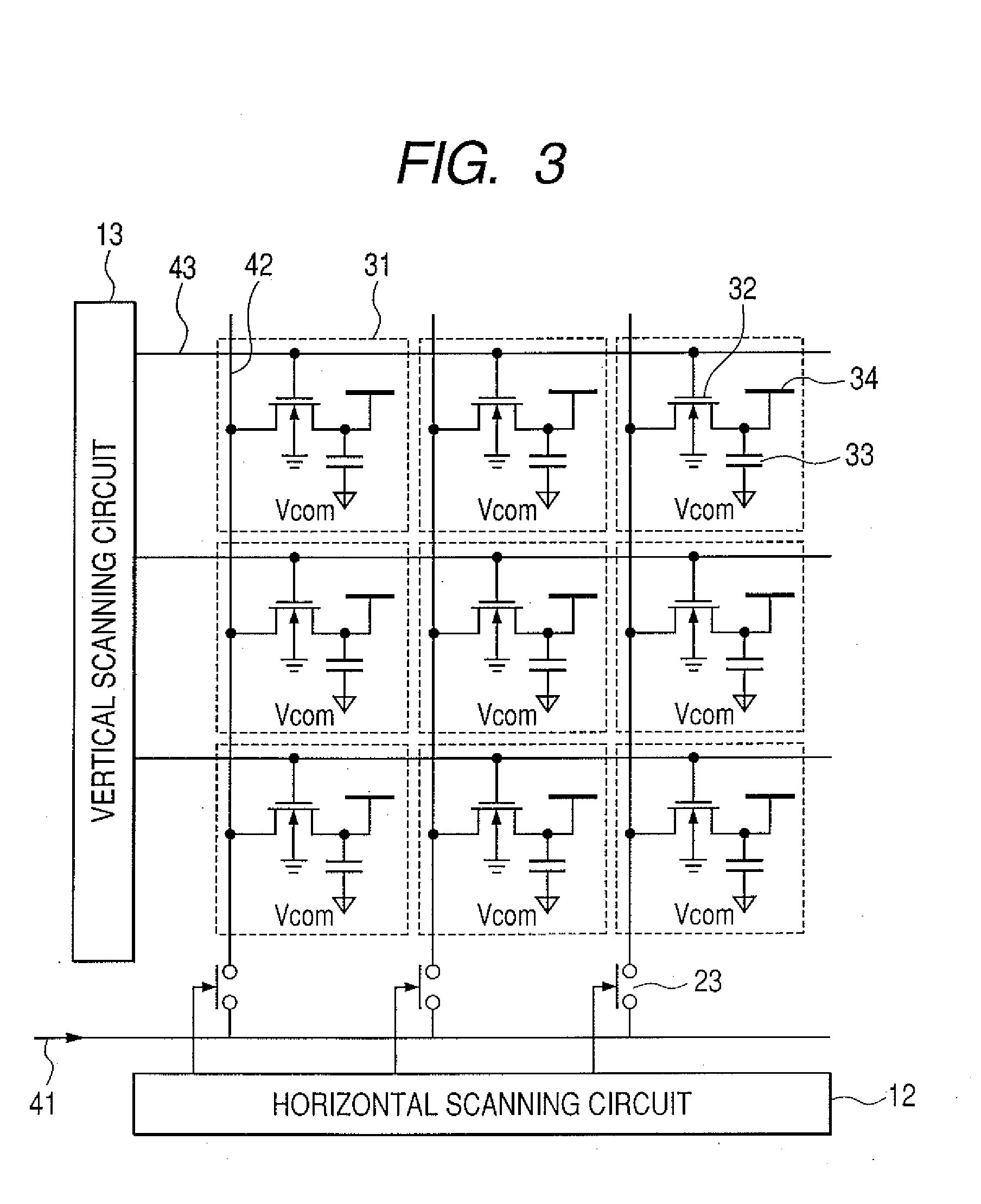 Active matrix substrate, reflection type of liquid crystal display and projection type liquid crystal display apparatus