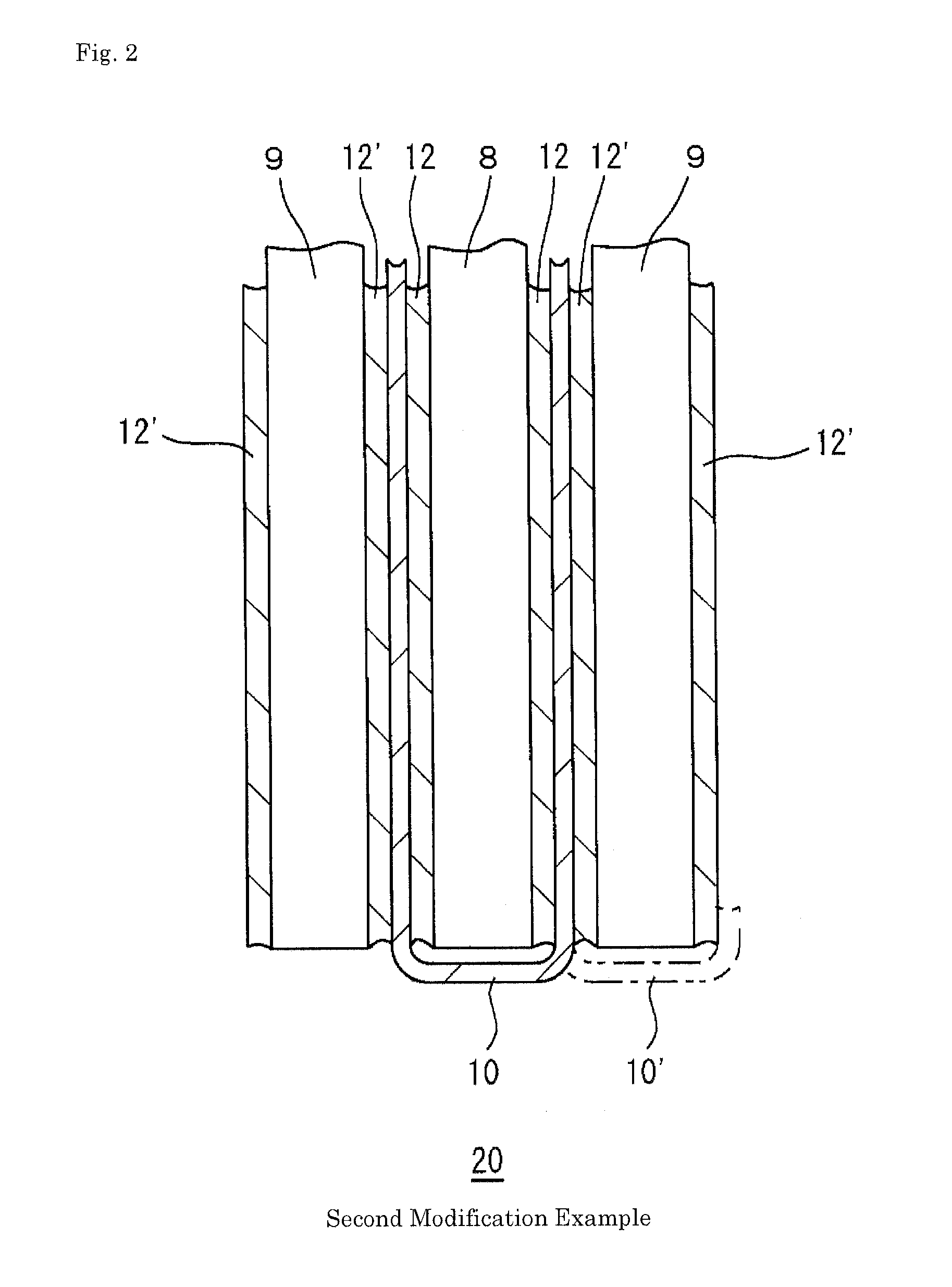 Liquid lead storage battery and battery system