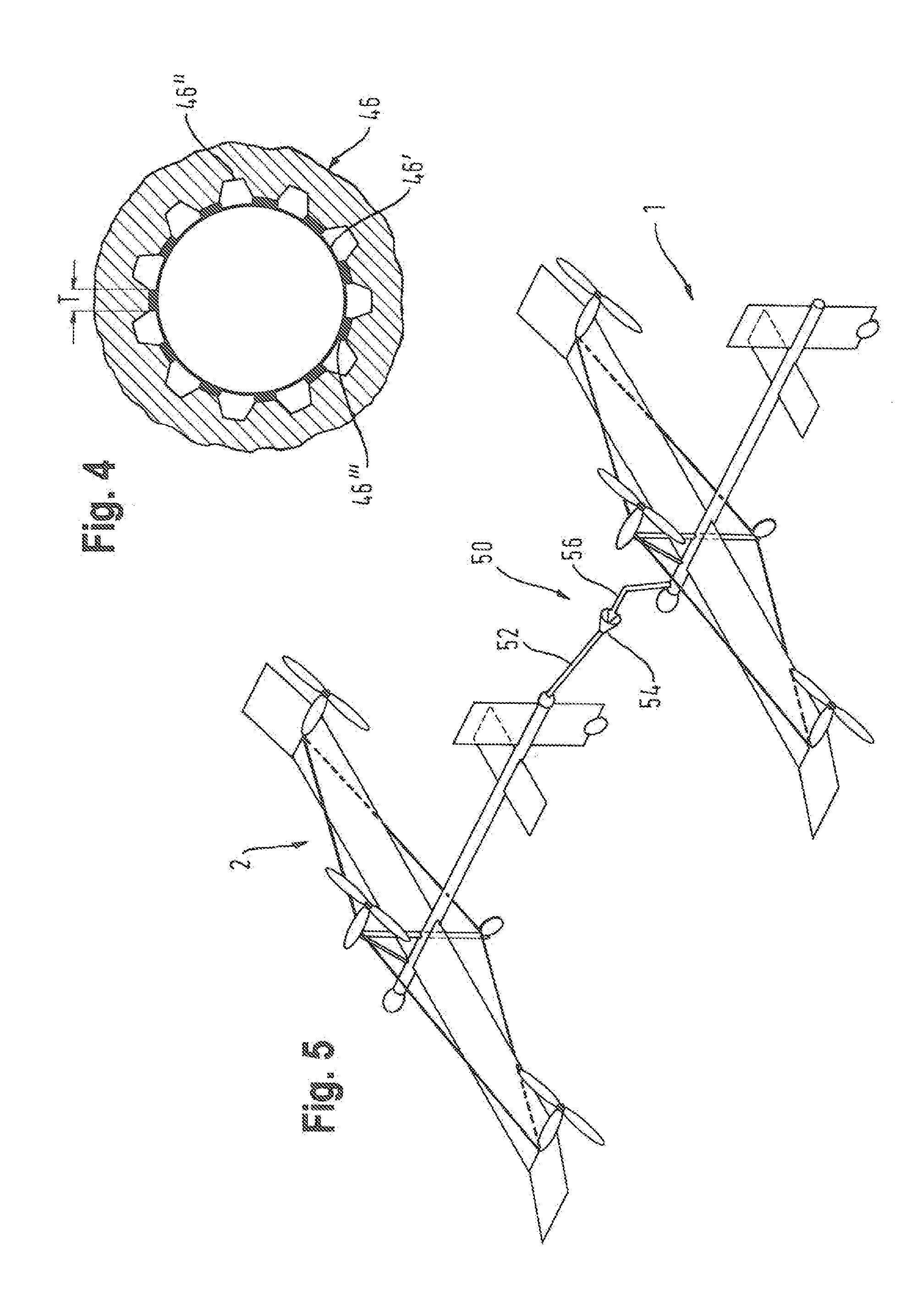 High Altitude Aircraft, Aircraft Unit and Method for Operating an Aircraft Unit