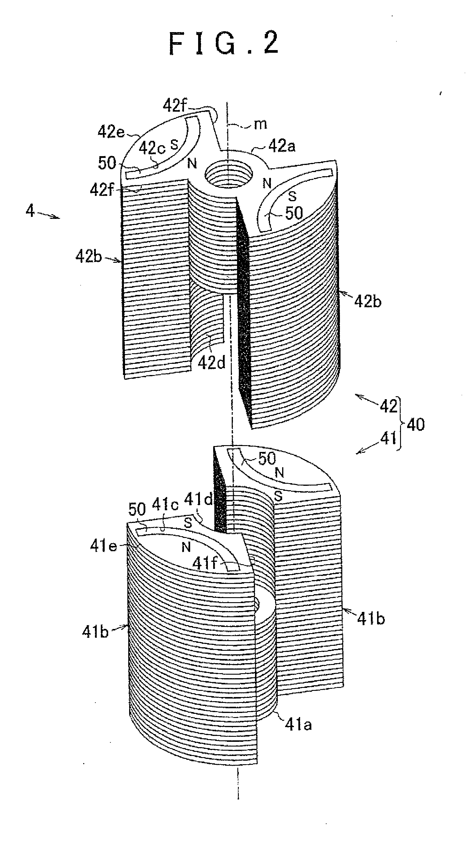 Magnet-embedded rotor, method for manufacturing magnet-embedded rotor, and orientation and magnetization device