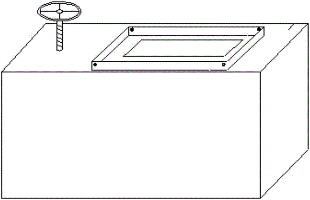 Track plate test piece de-molding machine and test mold