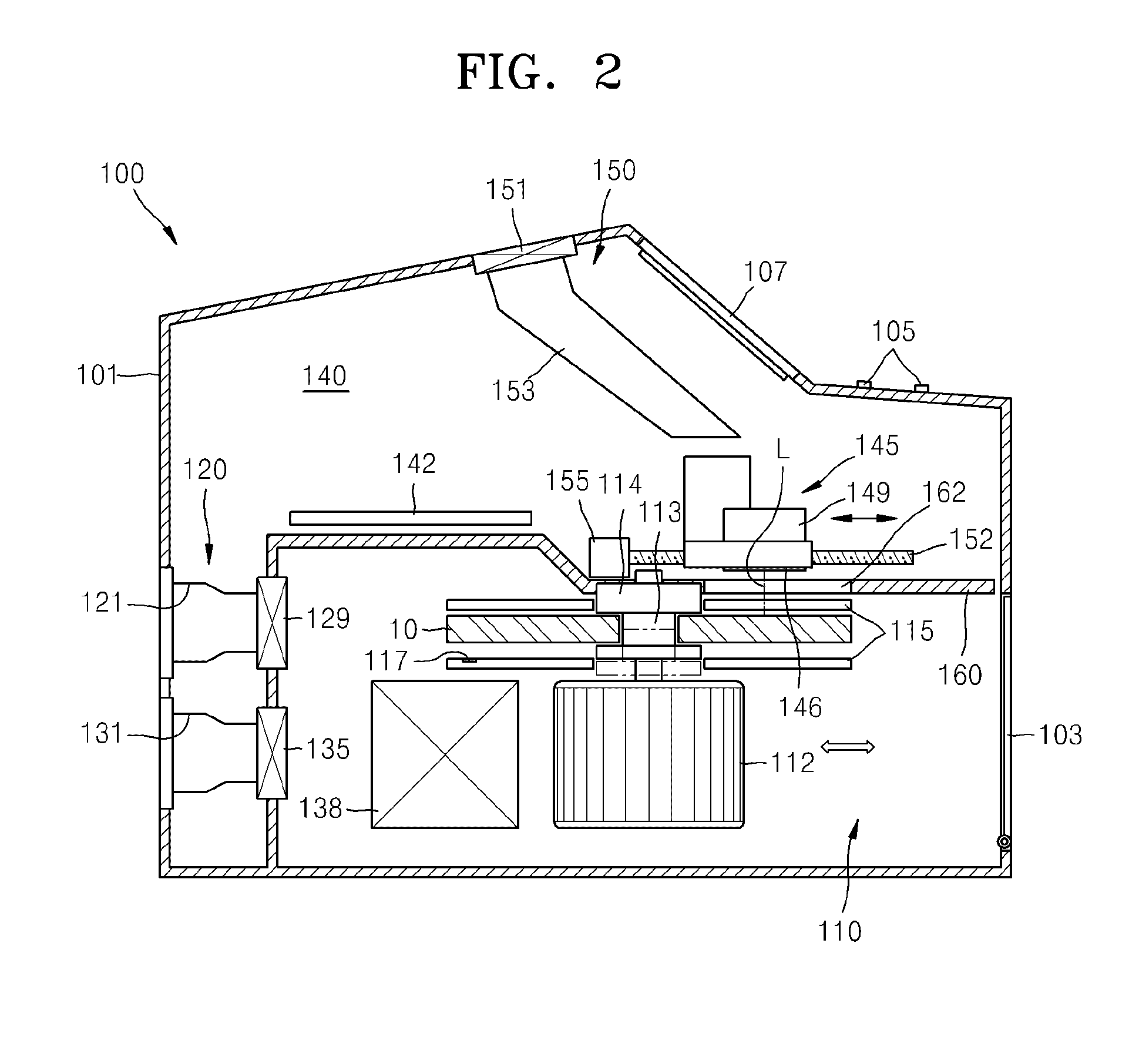 Biochemical analyzer and method of controlling internal temperature of the biochemical analyzer