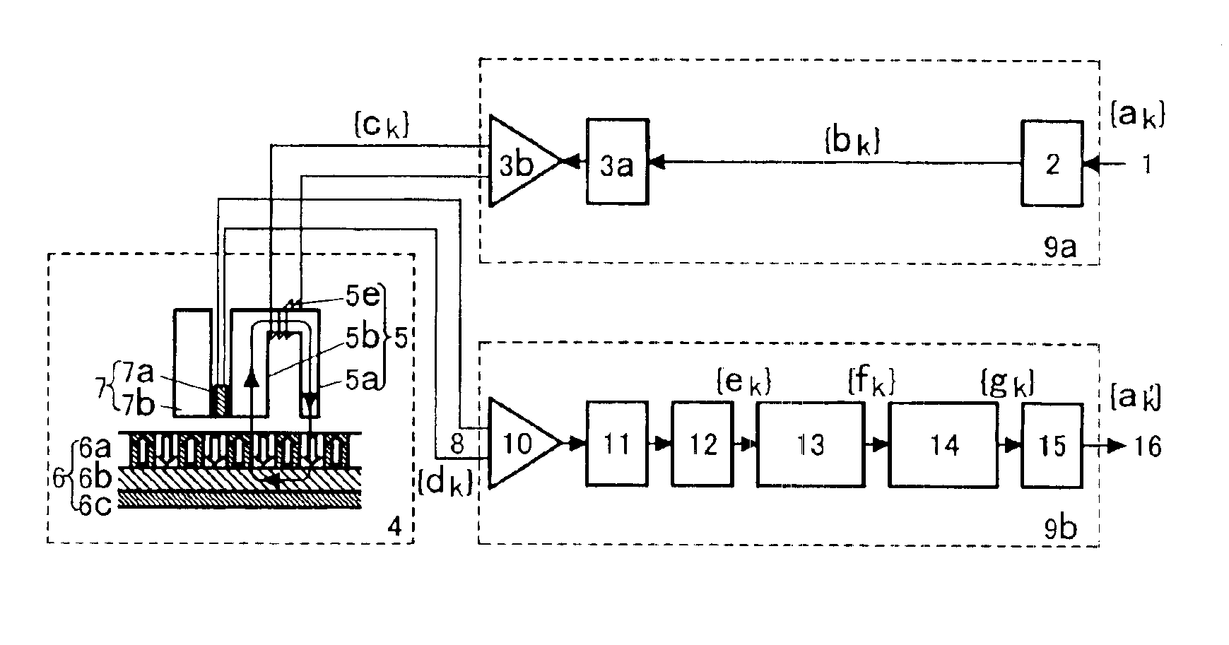 Device and signal processing circuit for magnetic recording, magnetic recording apparatus