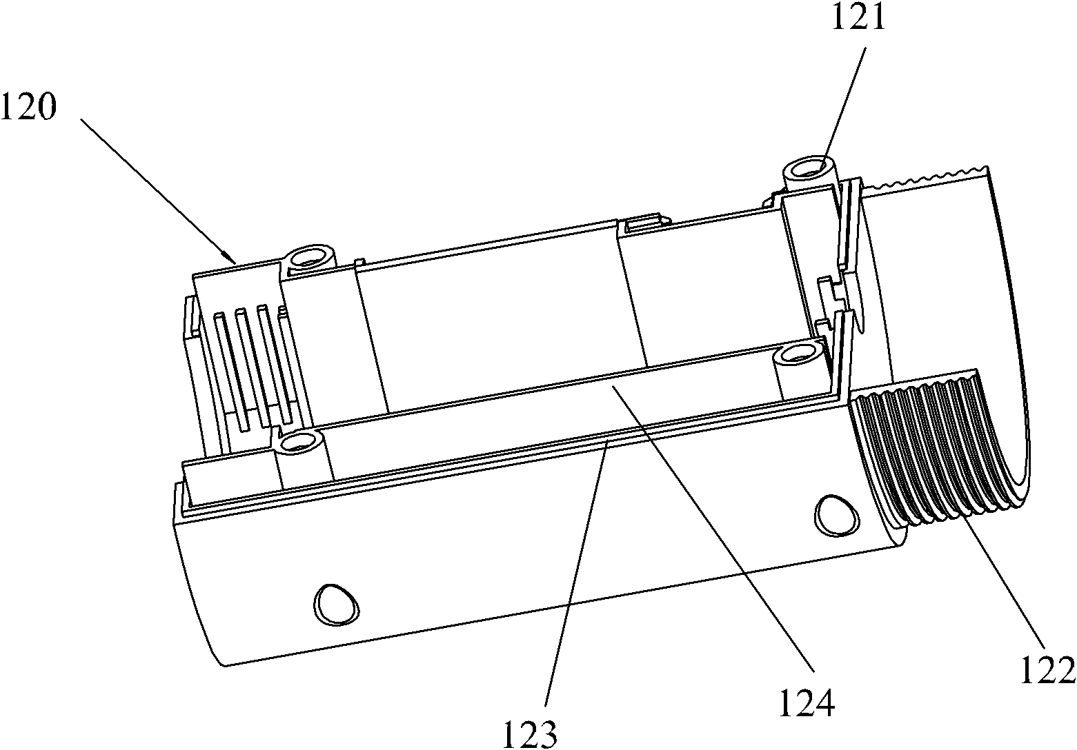 Lens focusing structure and lamp adopting lens focusing structure